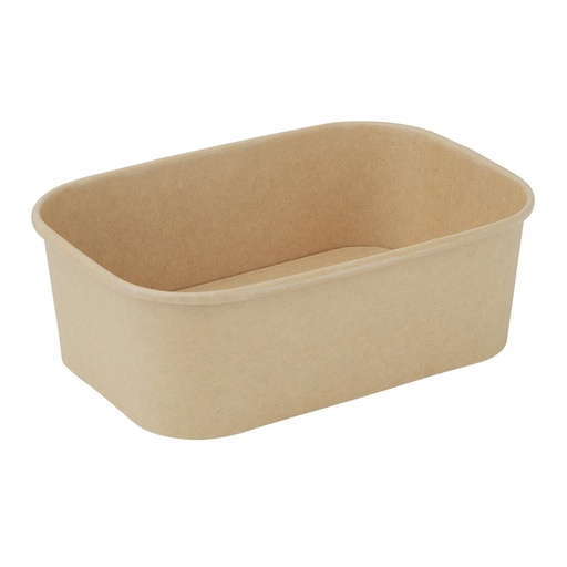 [HW622] Fiesta Recycleerbare Rechthoekige Voedselcontainers 750ml (Verpakking Van 300)
