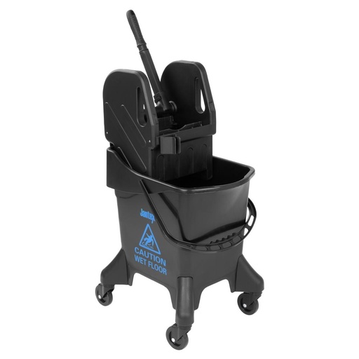 [HW639] Jantex 20Ltr Hoge Mopemmer En Pers - Blauw Print