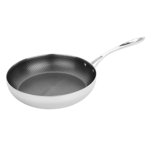 [GP189] Vogue Tri-Shield Roestvrijstalen Koekenpan met Clad Coating, 28 cm