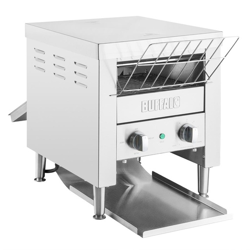[CU628] Buffalo Dubbel Plak Transportband Broodrooster