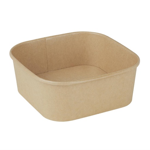 [HW017] Fiesta Recycleerbare Vierkante Container Basissen 1200ml (Verpakking Van 300)