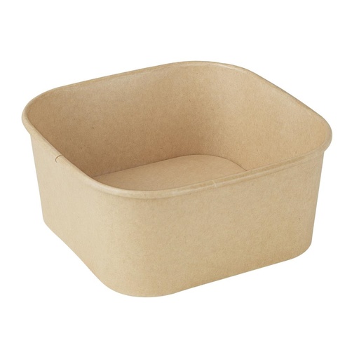 [HW018] Fiesta Recycleerbare Vierkante Containerbodems 1400ml (Pakket Van 300)
