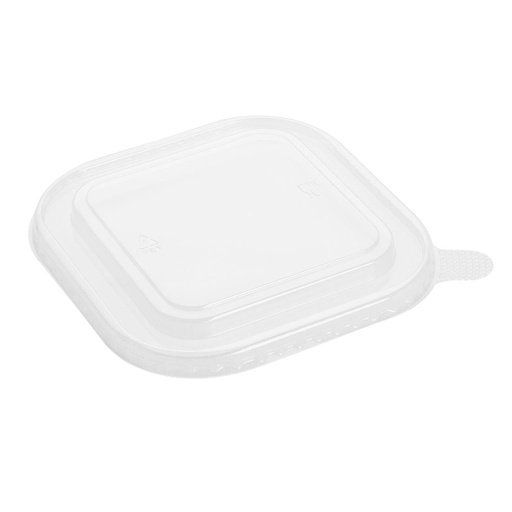 [HW019] Fiesta Recycleerbare Pet Deksel Voor Vierkante Containerbodems (Pakket Van 300)
