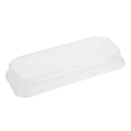 [HX292] Fiesta Recyclebare Pet-Deksels Voor Nr. 2 Sushi Schalen (Pak Van 300)