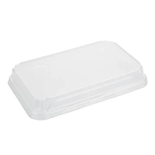 [HX294] Fiesta Recycleerbare Pet Dekselen Voor No. 7 Sushi Schalen (Pak Van 300)
