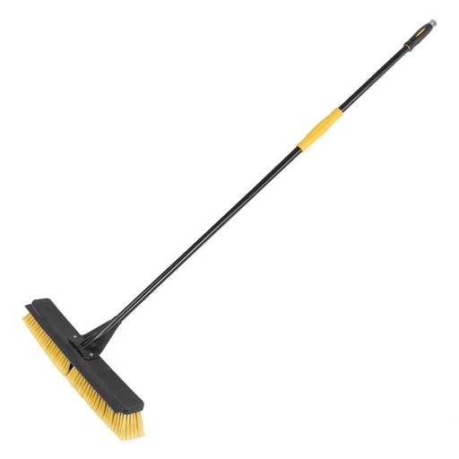 [HX383] Jantex Zware Bezem & Steel Set Met Trekker 24"