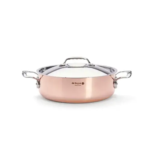 Sauteerpan koper - 28 cm - Prima Matera - De Buyer