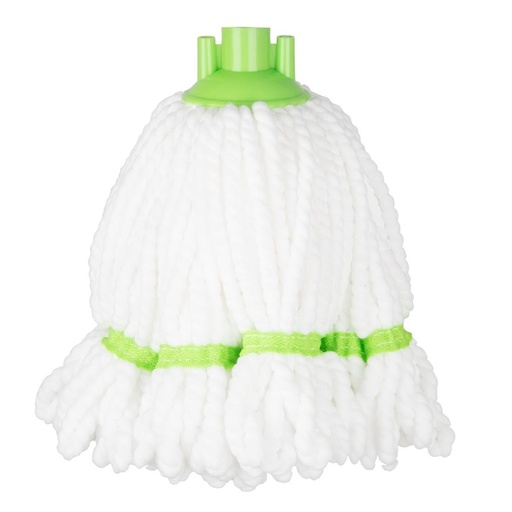 [HX251] Jantex Microvezel Mophoofd Groene Streep 150g