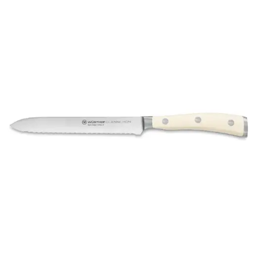 Worstmes 14 cm met golfsnede - Wüsthof Classic Ikon