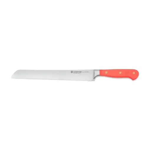 Broodmes met precisie dubbele kartel - Coral Peach - Wüsthof Classic