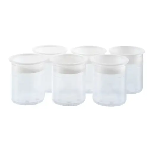 Pacojet - Synthetische Pacotizing® bekers met deksel (set van 6)