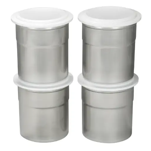 Pacojet - Chroomstalen pacotizing® bekers (4 stuks)