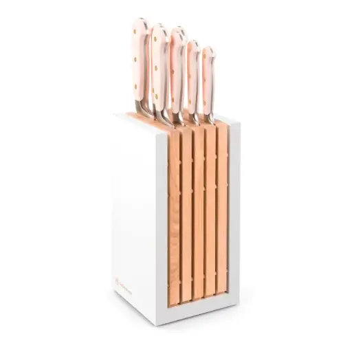 Messenblok met 7 messen - Pink Himalayan Salt - Wüsthof Classic