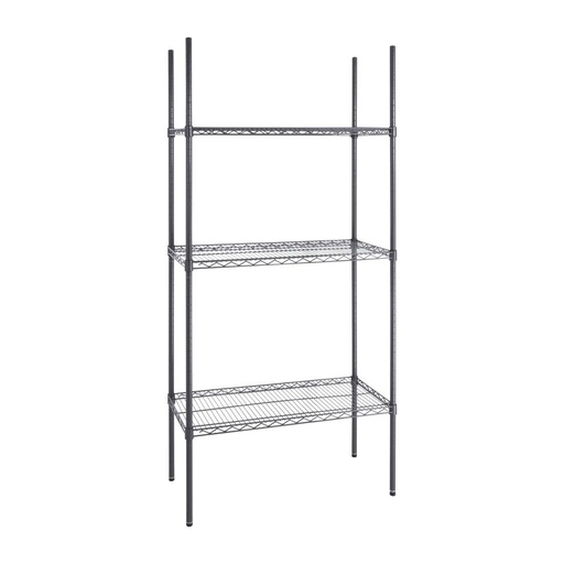 [DC819] Nisbets Essentials stellingkast 3 etages 1820 x 915 x 457mm