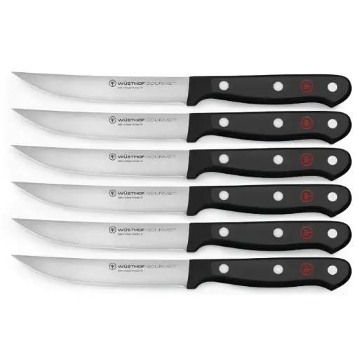 Steakmessenset 6-delig - Wüsthof Gourmet