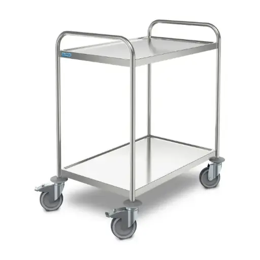 Hupfer serveerwagen SW standaard- 2 bladen SW 6x4/2