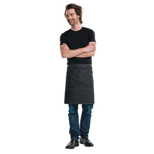 [B530] Chaud Devant sloof Black Denim
