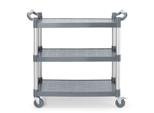 [816264] AmerBox Serveerwagen polypropyleen met 3 bladen, groot 816264