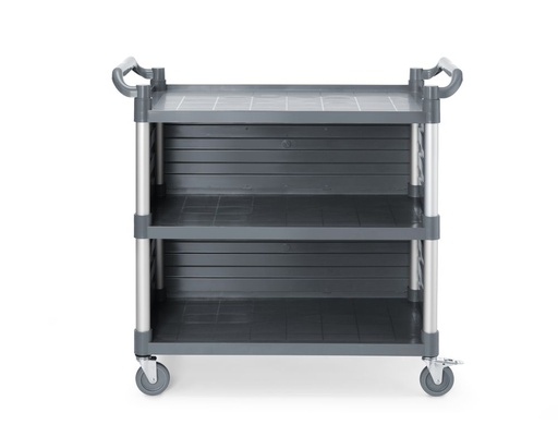 [816271] AmerBox Serveerwagen polypropyleen met 3 bladen, groot 816271