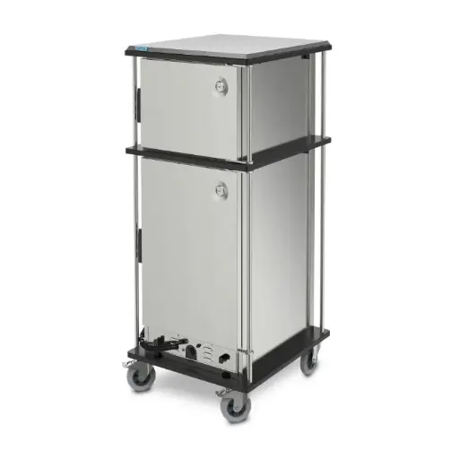 Hupfer Köhler®banketwagen - verwarmd / passief BKW 1/28 B-GN-57,5 +10 PK