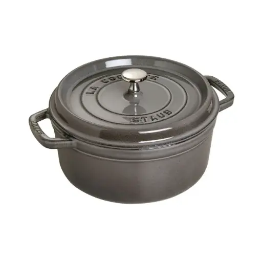 Staub La Cocotte Cocotte 18 cm / 1,7 l, Rond, Grafietgrijs