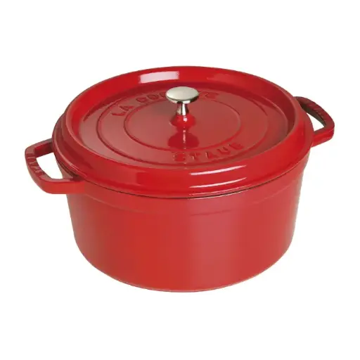 Staub La Cocotte Cocotte 30 cm / 8,4 l, Rond, Kersenrood