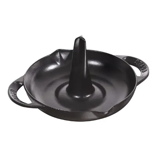 Staub Specialities Kippenbrader 24 cm, Zwart