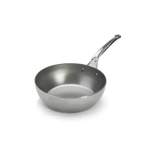 Sauteuse plaatstaal - 24 cm - Mineral B Pro - De Buyer