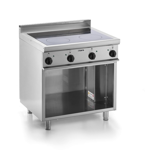 [423-1450] Saro Inductie fornuis met open onderstel l E7/CUI4BAL 423-1450