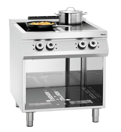 [296319V1] Bartscher Inductiefornuis 4-branders, OO 296319V1