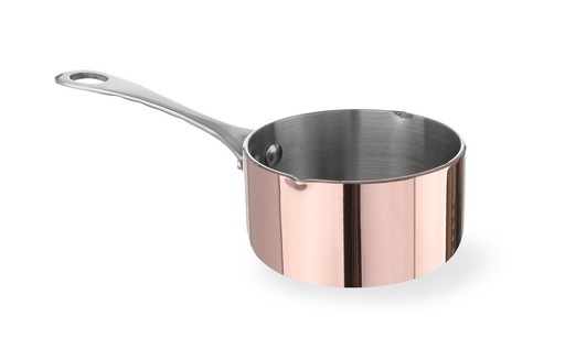 [607022] HENDI Steelpannetjes met schenktuit 607022