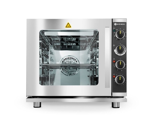 [225929] HENDI Hetelucht stoomoven met grill 4x GN 2/3 225929