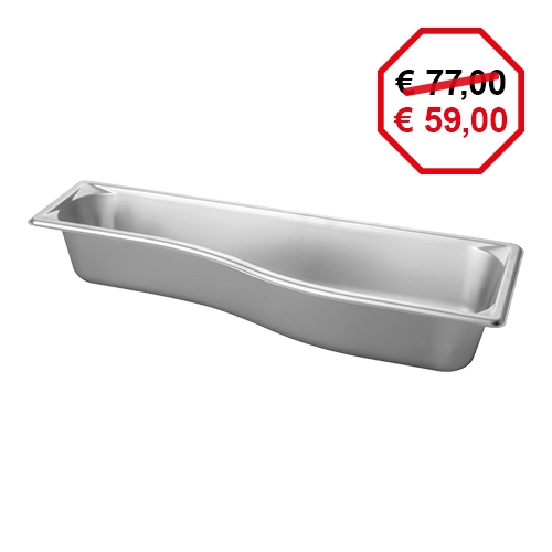 [721253] Vollrath bak gastronorm GN2/4 |089 mm| 721253
