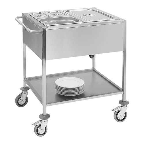 [710052] Rocam bain marie wagen 710052