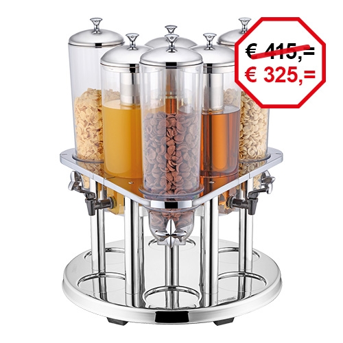 [861154] EMGA muesli dispenser |5x3,0L| 861154